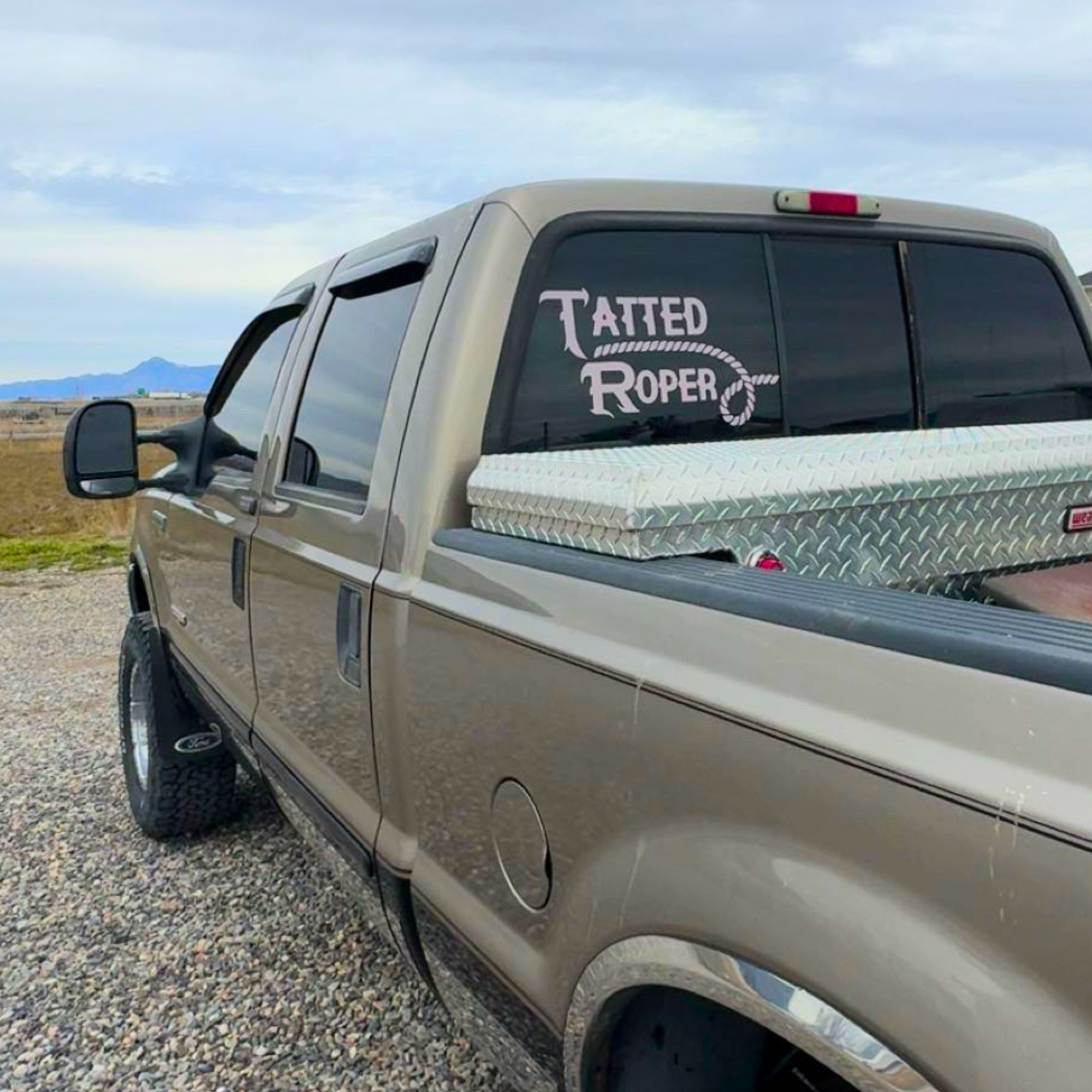 Tatted Roper Brand Paint matched stickers