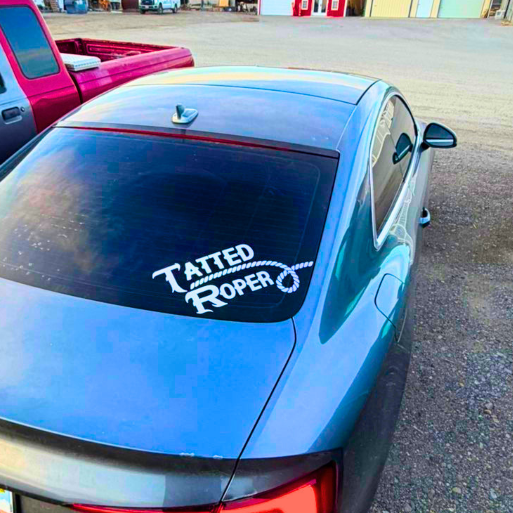 Tatted Roper Brand Holographic sticker
