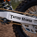 Tatted Roper Dirt Bike Swing Arm Decal