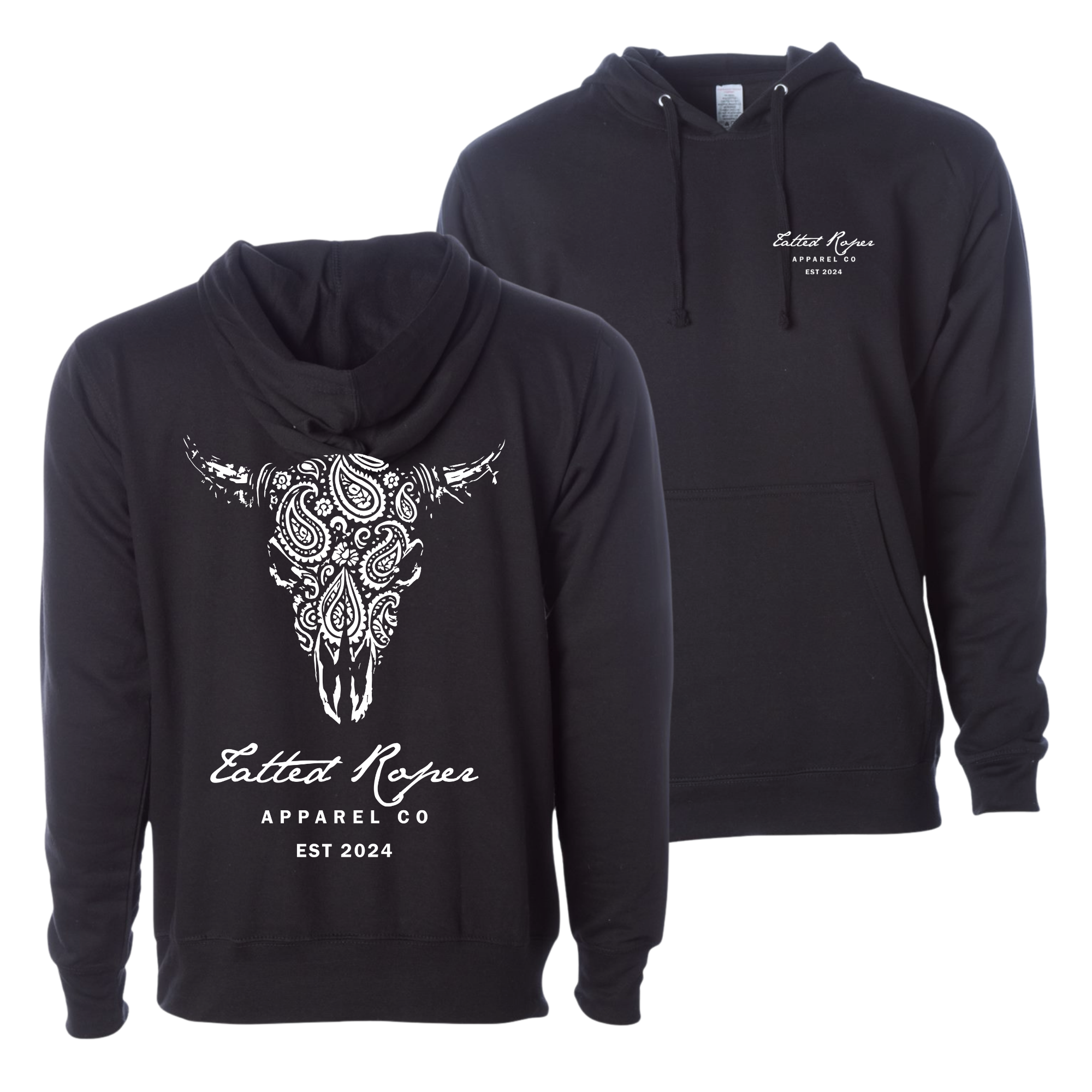 Paisley Skull Hoodie